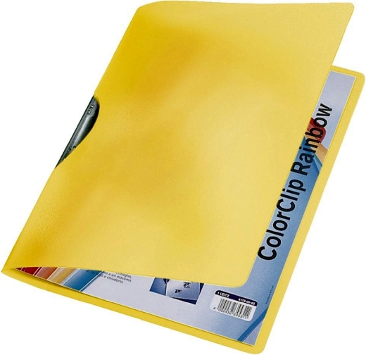 4176 Klemmmappe ColorClip Rainbow, A4, PP, gelb